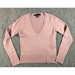French Connection Sweater Woman Medium  Long sleeve V‎ Neck Sweater